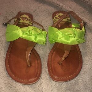 NWT Fergalicious by Fergie T-strap Sandals, size 6.5